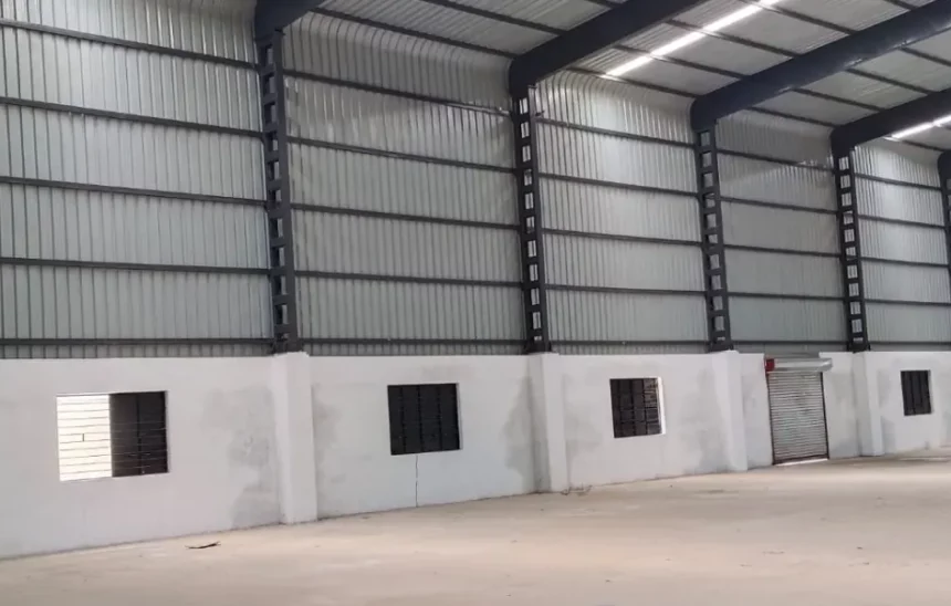 50000 Sq. ft Industrial Shed for rent in Aslali